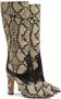 Gucci snakeskin-print leather boots Neutrals - Thumbnail 2