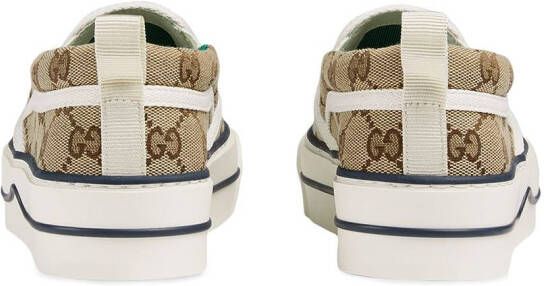 Gucci Tennis 1977 slip-on sneakers Brown