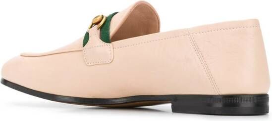 Gucci Web detail loafers Neutrals