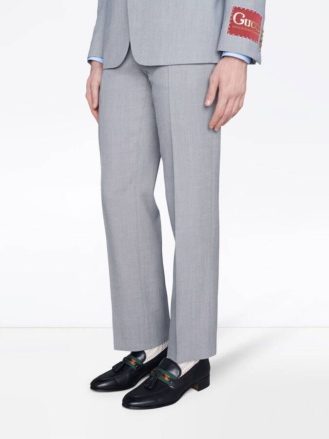 Gucci tassel-detail loafers Black