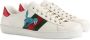 Gucci x Freya Hartas Ace low-top sneakers White - Thumbnail 2