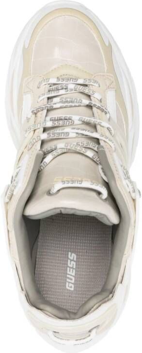 GUESS USA Belluna panelled sneakers White