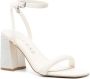 GUESS USA Gelectra 95mm leather sandals Neutrals - Thumbnail 2