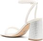 GUESS USA Gelectra 95mm leather sandals Neutrals - Thumbnail 3