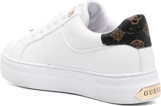 GUESS USA Giella logo-charms sneakers White