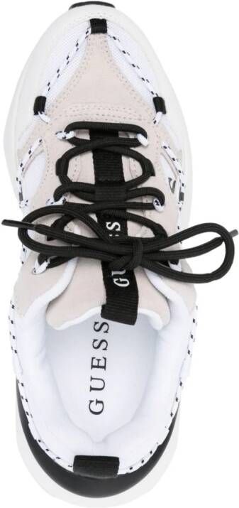 GUESS USA Kimbir panelled low-top sneakers White