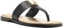 GUESS USA logo-engraved leather sandals Black - Thumbnail 2