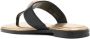 GUESS USA logo-engraved leather sandals Black - Thumbnail 3