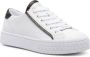 GUESS USA Pardie logo-trim sneakers White - Thumbnail 2