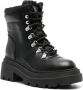 GUESS USA Vaney lace-up combat boots Black - Thumbnail 2
