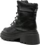 GUESS USA Vaney lace-up combat boots Black - Thumbnail 3