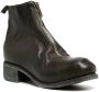Guidi 40mm zip-up leather ankle boots Green - Thumbnail 2