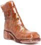 Guidi 50mm metallic-detail ankle boots Brown - Thumbnail 2