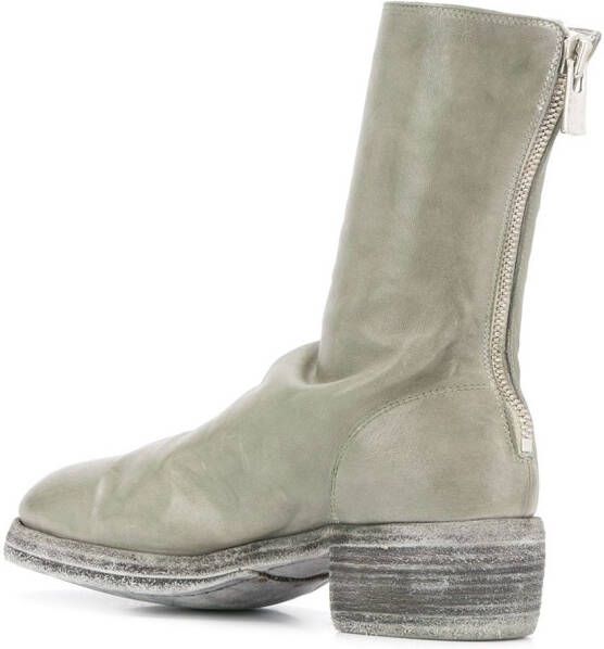 Guidi 788Z leather boots Green