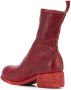 Guidi calf-length zip-up boots Red - Thumbnail 3