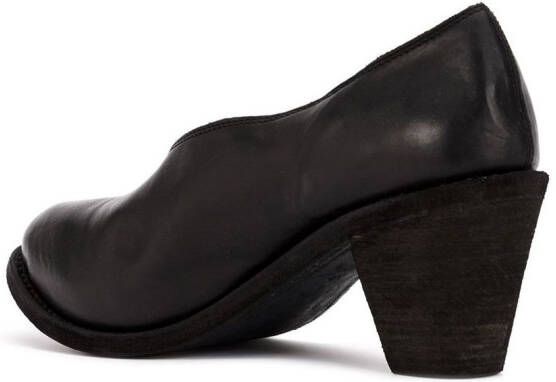 Guidi chunky-heel pumps Black