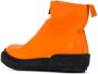 Guidi color-block front-zip boots Orange - Thumbnail 3