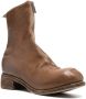 Guidi front-zip round-toe boots Brown - Thumbnail 2