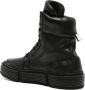 Guidi GJ06 leather high-top sneakers Black - Thumbnail 3