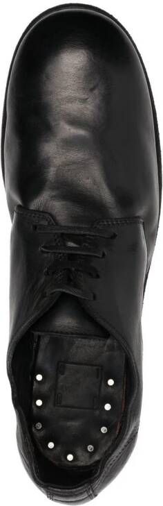 Guidi lace-up derby shoes Black