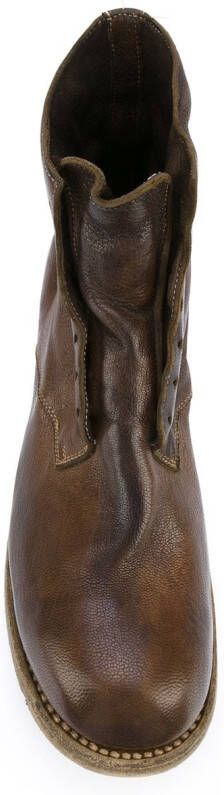 Guidi laceless boots Brown