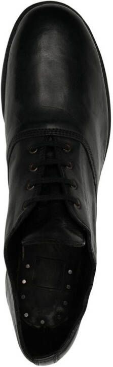 Guidi leather Oxford shoes Black