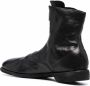 Guidi leather zip-front ankle boots Black - Thumbnail 3