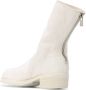 Guidi mid-calf leather boots White - Thumbnail 3