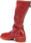 Guidi rear-zipped boots Red - Thumbnail 3