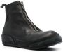 Guidi round-toe zip-up boots Black - Thumbnail 2
