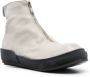 Guidi round-toe zip-up boots Grey - Thumbnail 2