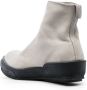 Guidi round-toe zip-up boots Grey - Thumbnail 3