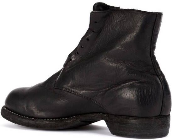 Guidi slip-on fitted boots Black
