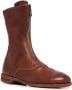 Guidi soft leather mid-calf boots Red - Thumbnail 2