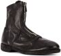 Guidi soft zip front ankle boots Black - Thumbnail 2