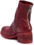 Guidi square-toe ankle boots Red - Thumbnail 3