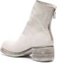 Guidi square-toe leather ankle boots Grey - Thumbnail 3