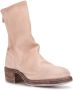 Guidi suede zip-up ankle boots Pink - Thumbnail 2