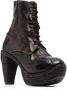 Guidi tapered-heel lace-up ankle boots Black - Thumbnail 2