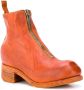 Guidi zip detail boots Orange - Thumbnail 2