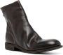 Guidi zip-fastened leather boots Brown - Thumbnail 2