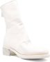 Guidi zip-fastening leather boots White - Thumbnail 2