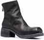 Guidi zip-front ankle boots Black - Thumbnail 2