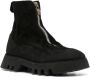 Guidi zip-front horse-leather boots Black - Thumbnail 2
