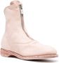 Guidi zip-up 25mm heeled boots Pink - Thumbnail 2