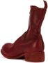 Guidi zip-up ankle boots Red - Thumbnail 3