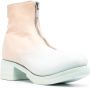 Guidi zip-up gradient ankle boots Green - Thumbnail 2