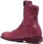 Guidi zip-up leather ankle boots Pink - Thumbnail 3