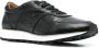 Hackett logo-debossed leather sneakers Black - Thumbnail 2