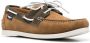 Hackett two-tone suede boat shoes Brown - Thumbnail 2